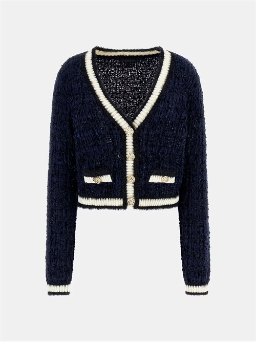 Cardigan maglia testurizzata GUESS | W5BR0EZ4090/F7EB